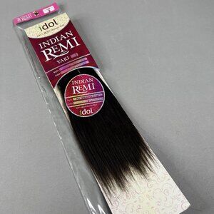 12"s Idol Remi #2 Darkest Brown Yaki Indian Remy Hair Extensions